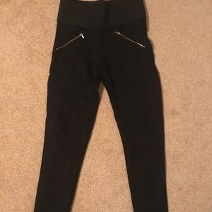 Wide waist band leggings